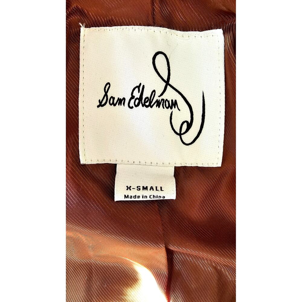 Sam Edelman Willow Blazer Jacket Chevron Tweed Sz XS - Picture 7 of 9
